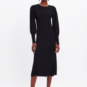 Zara Puffy Sleeved Dress